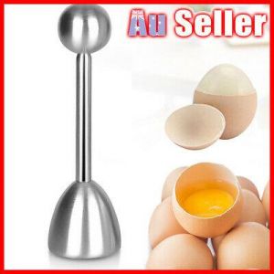 Topper AZ Gadget Kitchen Stainless Steel Cracker Egg Cutter Separator Boiled